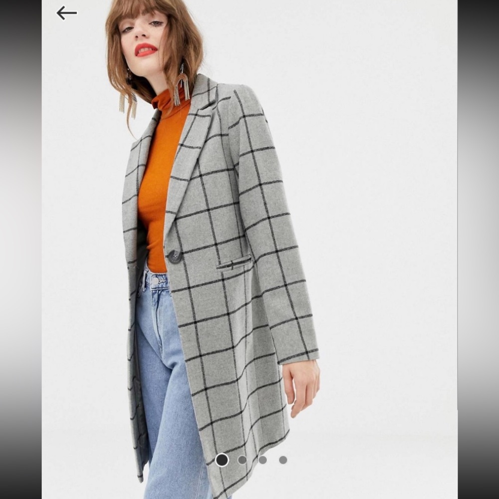 New Look Grid Print Jacket - image 3